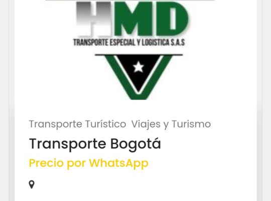 Transporte Aeropuerto Bogotá