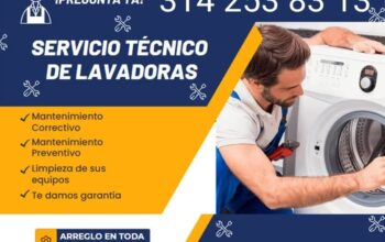 REPARACIÓN DE LAVADORAS 314 253 8313 HAYUELOS
