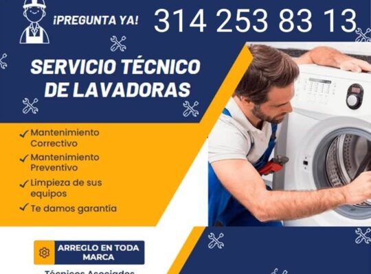 REPARACIÓN DE LAVADORAS 314 253 8313 HAYUELOS
