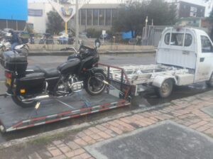 Servicio de grúas para motos en Bogotá y cundinama