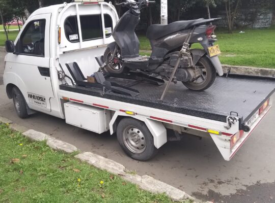 Servicio de grúas para motos en Bogotá y cundinama