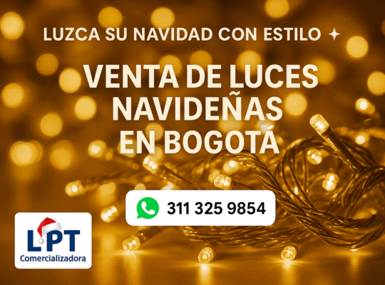 Venta de Luces Navideñas en Bogotá