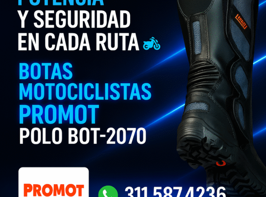 Bota Motociclista Polo BOTen Bogotá