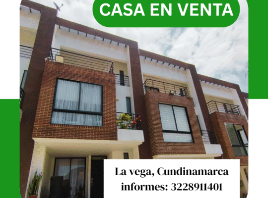 Vendo Casa en La Vega Cundinamarca