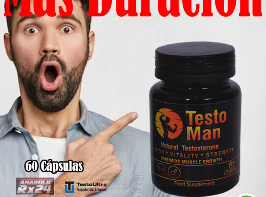Testo Man 60 Cápsulas Potenciador