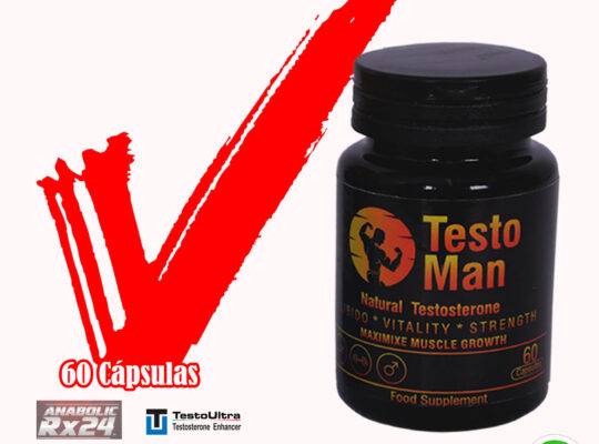 Testo Man 60 Cápsulas Potenciador