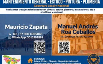 MANTENIMIENTO GENERAL BOGOTA Y ALREDEDORES